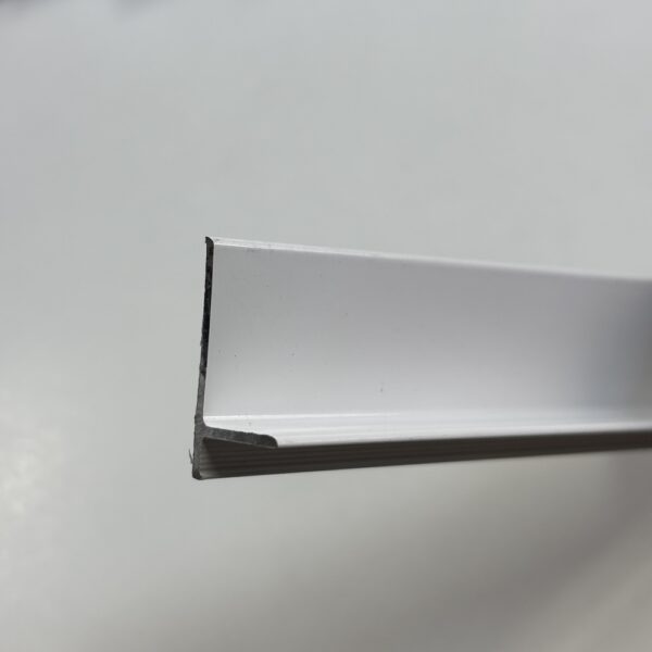 Plinta minimalista alba din aluminiu CLIPLIST 25X15 - imagine 5