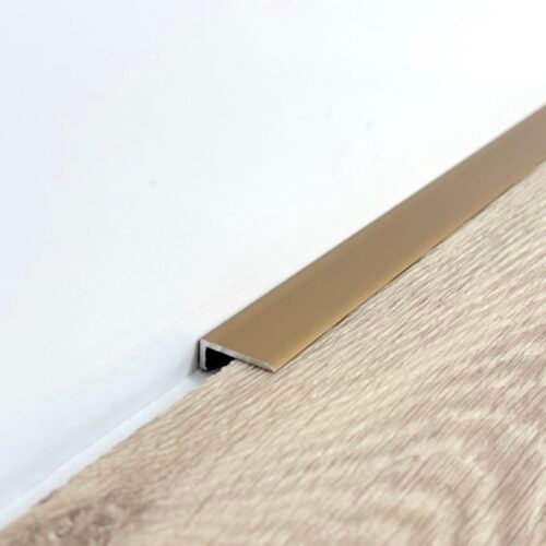 Plinta mini bronze din aluminiu CLIPLIST 1,5X18